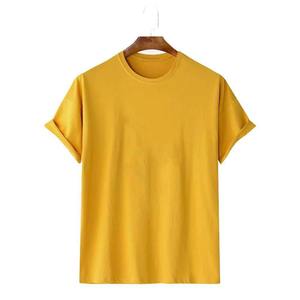 Camiseta de hombre de alta calidad, corte holgado, tela ligera, cómoda, transpirable, informal, con cuello redondo, estilo streetwear. - Product Image 1