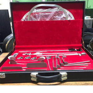 ชุดเครื่องมือผ่าตัดหน้าท้องแบบแมนนวล ยี่ห้อบุ๊ควอล์เตอร์ ทำจากสแตนเลสเกรดผ่าตัด พร้อมกล่องเครื่องมือแบบอบฆ่าเชื้อได้ สำหรับการผ่าตัดทั่วไป - Product Image 3