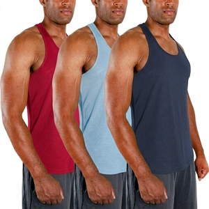 เสื้อกล้ามออกกำลังกายผู้ชาย Apex Crest Apparel สำหรับเพาะกาย เนื้อผ้ารัดรูป ระบายอากาศ แห้งเร็ว ผลิตจากโพลีเอสเตอร์แบบริบ - Product Image 1