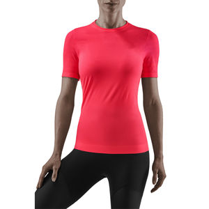 Nueva Camiseta Deportiva de Compresión para Mujer, Manga Corta, para Yoga, Secado Rápido, Poliéster y Elastano, Estampado Veraniego, Talla XL, Cualquier Condición - Product Image 1