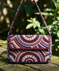 Bolso de hombro de cuentas doradas para mujer, de diseñador, bordado, tipo clutch de noche, bandolera de moda para boda, bolso de regalo - Product Image 6