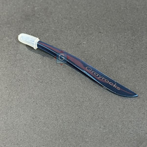 แหนบคิ้วปลายเฉียงสแตนเลสเกรย์ร็อคส์ - ดีไซน์หรูหราทันสมัย น้ำหนักเบา ปรับแต่งได้ - Product Image 4