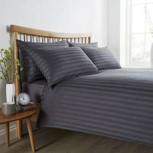 Parure de draps en coton brossé doux 100% coton, 300 fils, couleur unie, pour la maison et l'hôtel, doux pour la peau, respirant, 4 pièces - Product Image 1