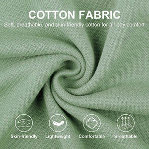 <b>Men's</b> Green Crew Neck Sweatshirt Regular Fit Knitted Cotton <b>Pullover</b> Casual Autumn Wear Solid Color Long Sleeve sweatshirts - Product Image 6