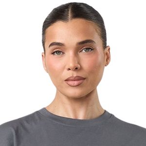 Women's Charcoal Grey Oversized Boyfriend T Shirt Premium Cotton Crew Neck Casual Everyday Fashion Top Apparel Wear - Product Image 3