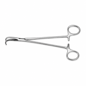 Pinces à amygdales Negus en acier inoxydable, instrument chirurgical ORL, pinces d'amygdalectomie courbées, fournisseur d'outils médicaux OEM - Product Image 6