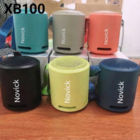 Enceinte sans fil XB100 avec sangle de suspension, étanche IP67, anti-poussière, robuste, portable, pour le camping, les voyages et la randonnée