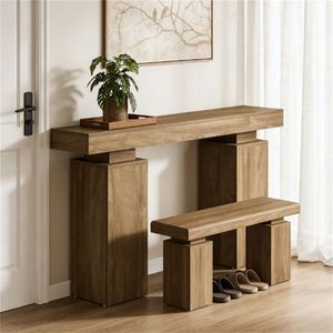 Main Console <b>Table</b> Wooden Entrance & Foyer <b>Table</b> Elegant <b>Display</b> <b>Table</b> - Product Image 4
