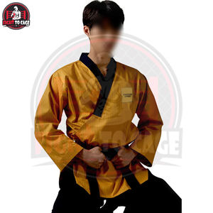 Uniforme de Taekwondo en couleur unie contrastée, nouvelle collection, grandes tailles, best-seller, créez vos propres combinaisons de Taekwondo - Product Image 6