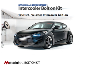Kit de Intercooler Tuning para Hyundai VELOSTER 1.6T Turbo (2012-2018) / Aluminio / Grosor de Tubería de 1.5MM / Kit de Montaje con Tornillos / MAINTEC - Product Image 2