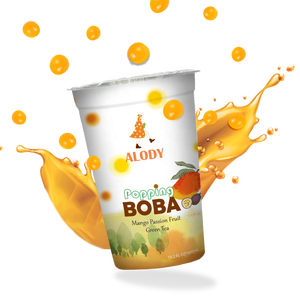 Mango Passion Thé vert Fruits éclatants Perles Boba Additif savoureux Jus à bulles Ingrédients Prêt à consommer Température ambiante - Product Image 6