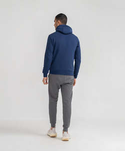 Sudadera con capucha informal y moderna de algodón y forro polar para hombre, sudadera con capucha para hombre de tela de algodón y forro polar - Product Image 4