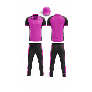 Professional <b>Cricket</b> Sublimation Uniform | Men Women Youth <b>Cricket</b> Wears Polo Shirt and Trouser Full Team Outfit - Product Image 5