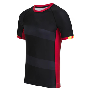 Camiseta y Pantalones Sublimados Personalizados de Fábrica para Jiu Jitsu, Surf, Deportes, Running, Ropa De Hombre, Conjunto de Camiseta y Pantalones para Hombre - Product Image 5