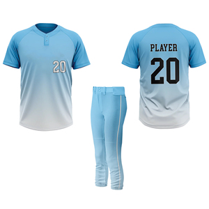 Uniformes de Béisbol Personalizados para Hombre, Sublimados, 100% Poliéster, Transpirables, para Jóvenes, con Número de Equipo Personalizado, Conjunto de Camisetas de Softbol 2026 - Product Image 3