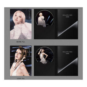 BLACKPINK 3er MINI ÁLBUM DEADLINE SILVER Ver. K-Pop Libro Electrónico (CD) con Materiales de Papel y Plástico Idioma Coreano - Product Image 4