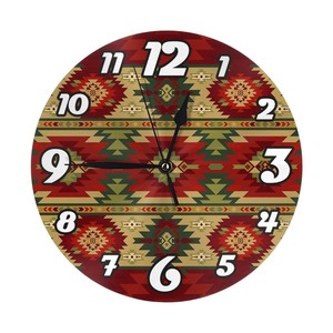 Acacia Wood Two-Tone Inlay wooden <b>wall</b> clocks and <b>desk</b> clocks OEM Custom Wholesale | Aqdus Saleem India - Product Image 4
