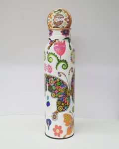 Majestic Copper Water <b>Bottle</b> Offering Elegant Appearance Leakproof Design and Superior Quality for Luxury Gift Collections - Product Image 1
