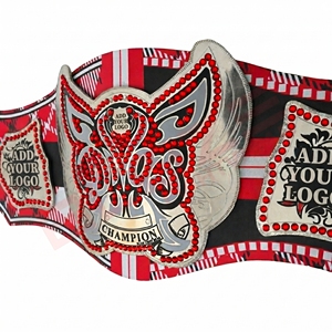 Cinturón de Campeonato de la Serie Bella Signature de Divas, Piel de Vaca, 51 Pulgadas, Hebilla de Aleación, Hecho a Mano en Pakistán - Product Image 4