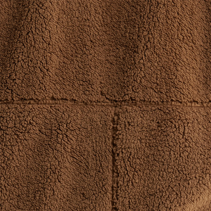 Veste en polaire sherpa pour femme, poche contrastée, fermeture éclair intégrale, manteau d'hiver chaud, logo personnalisé, OEM ODM, vente en gros - Product Image 5