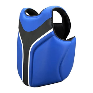 Chest Guard Thick Leather Body Guards for Boxing and MMA Training <b>Foam</b> <b>Padded</b> Martial Art Protectors for Gym Exercise - Product Image 6