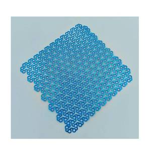 Plaque en maille de titane ultra-fine 0,4 mm/0,6 mm, maille de reconstruction maxillo-faciale flexible, titane de qualité chirurgicale, fixation osseuse - Product Image 1