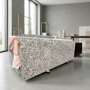 Elegant Panchalwada Pink Granite Slab Superior Quality Natural <b>Stone</b> for Kitchen Countertops Flooring Interior Design - Product Image 2