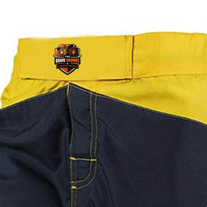 Shorts de combat personnalisables tendance, design flexible, tissu léger et respirant, logo frontal pour Muay Thai, Kickboxing, entraînement en salle de sport - Product Image 5