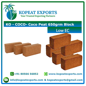 Coco Peat Orgánico Fresco Hidropónico Triple Lavado de Bajo EC, Briquetas de 668g, Material de Alta Calidad, Pellets de Fibra de Coco - Product Image 2