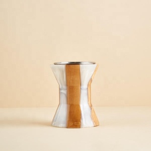 Arabic Home Decor Square Luxury Acacia Wood Resin Hand-made Aroma <b>Burner</b> Natural Scent Diffuser for Majlis <b>Oud</b> Bakhoor - Product Image 1