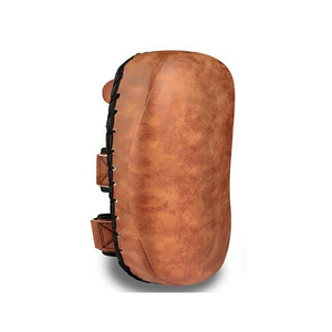 Almohadillas de Entrenamiento de Boxeo, MMA, Muay Thai, Escudo de Golpeo Curvo, Almohadilla de Brazo de Cuero Vacuno Antideslizante, Almohadillas de Boxeo Personalizadas de Alta Calidad - Product Image 3