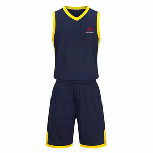 Ensemble de maillots de basket légers avec technologie anti-transpiration, uniforme de basket personnalisable pour les équipes, vente en ligne - Product Image 1
