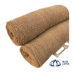 [MEILLEURES VENTES] |   Tapis d'extérieur en fibres de coco demi-cercle en vrac pour tentes cloche, voyage, camping, réversibles, exportation Vietnam - Product Image 1