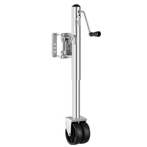 Martinetto per Rimorchio Barche e Moto d'Acqua, Capacità di Carico 2000 Libbre, Ruota Singola Girevole, Maniglia Ergonomica, Materiale PP - Product Image 2