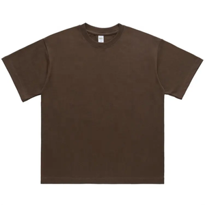 T-shirt personnalisé effet vieilli 100% Coton, col Ringer, imprimé, en French Terry, coupe ajustée, délavé vintage, délavé à l'acide, séchage rapide, pour homme - Product Image 1