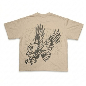เสื้อยืดผู้ชายทรงสลิม 170GSM ผ้าฝ้าย 100% ระบายอากาศได้ดี เป็นมิตรกับสิ่งแวดล้อม พิมพ์ลายดิจิทัล สไตล์สตรีทแวร์ เหมาะสำหรับช้อปปิ้งและสวมใส่ลำลอง - Product Image 2