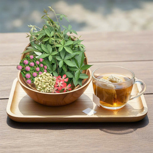 Herbal <b>Tea</b> Blends Rubus Alceaefolius leaf Hibiscus sagittifolius Flower Vietnamese Origin Supports Healthy Glowing Skin - Product Image 1