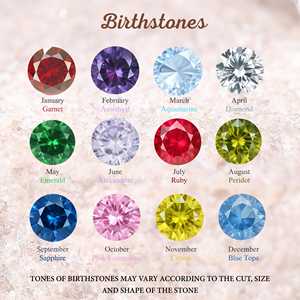 Anillo de Graduación Universitario Personalizado BOJ School Ring 053, Anillo de Colegio Secundario para Ella, con Piedra de Nacimiento, Plata 925, ¡Oferta! - Product Image 5