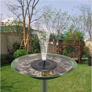 Pompa d'Acqua Solare per Laghetto Esterno, Giardino, Piscina e Fontana per Uccelli, Design Galleggiante per Giardino (USA) - Product Image 2