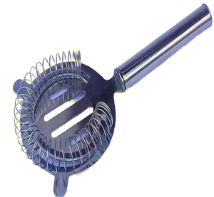 Colador Hawthorne de acero inoxidable de primera calidad con un aspecto elegante y pulido. Herramienta profesional perfecta disponible a precio de mayorista. - Product Image 1