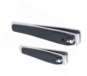 1/2Pcs Professional Durable Stainless Steel Slanted <b>Edge</b> Nail Clippers Curved Nail Cutter <b>Trimmer</b> for - Product Image 1