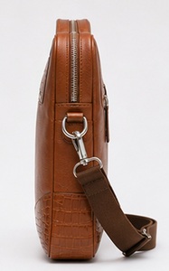 Sac à main pour ordinateur portable en cuir véritable pour homme, vintage, professionnel, sac messager pour affaires, usage quotidien en plein air, grande capacité - Product Image 2