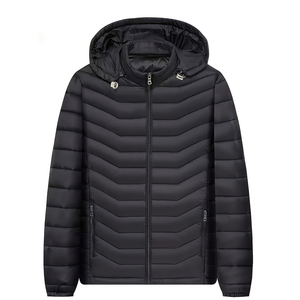 Latest Hooded <b>Jackets</b> <b>Packable</b> Warm Winter Coat Outerwear Fashion Style Quilted Padded Mens Puffer <b>Jacket</b> - Product Image 1