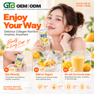 Colágeno en Polvo de Marca Privada Tipo I y III, Péptidos Hidrolizados Antienvejecimiento, Fórmula Personalizada OEM ODM, Venta al Por Mayor - Product Image 4