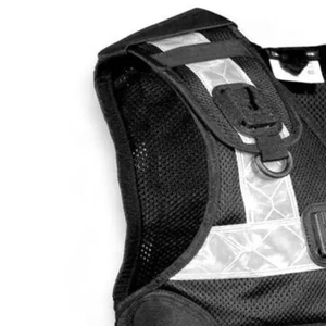 Gilet réfléchissant certifié CE, vêtements réfléchissants personnalisés, gilet de sécurité haute visibilité / gilet haute visibilité pour travailleurs - Product Image 2