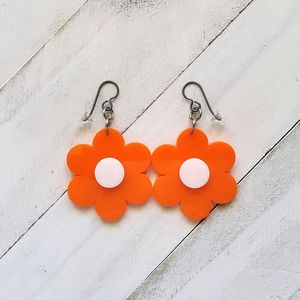 Premium Handmade Resin <b>Earrings</b>, Colorful Artistic Resin Jewelry with Glossy Finish, Lightweight Fashion Accessories for Women - Product Image 5