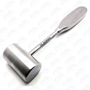 Lightweight Hand <b>Tool</b> with Soft and Hard Faces Durable Precision Mallet for Woodworking Double Face Mini Mallet Hammer <b>Small</b> - Product Image 3