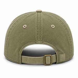 Casquette de baseball en jean brodé délavé vert olive, modèle 2026, la plus vendue, 6 panneaux, réglable, unisexe, motif lettres, style décontracté - Product Image 2