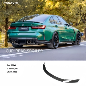 Aileron de coffre arrière en fibre de carbone sèche PANAVIS pour BMW M3 Série 3 G20 G28 G80 M4 Série 4 G22 G82 2020-2025 - Product Image 2