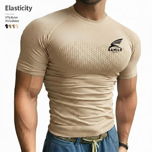 เสื้อคอมเพรสชั่นแขนยาวสั่งทำพิเศษสำหรับผู้ชาย ออกแบบโลโก้และลายพิมพ์ของคุณเอง บริการ OEM - Product Image 6